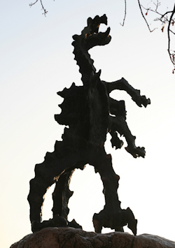 The Dragon of Wawel Hill is a popular sight for children in particular